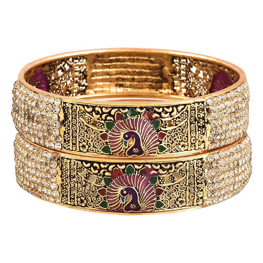 See full amazon price history chart for ZENEME Bangle Gold Plated Brass Alloy American Diamond Studded Designer Precious Bangles Jewellery For Girl and Women (2.4) ZENEME Bangle Gold Plated Brass Alloy American Diamond Studded Designer Precious Bangles Jewellery For Girl and Women (2.4) (B06XHHPT2B) Amazon Price History, Amazon Price Tracker