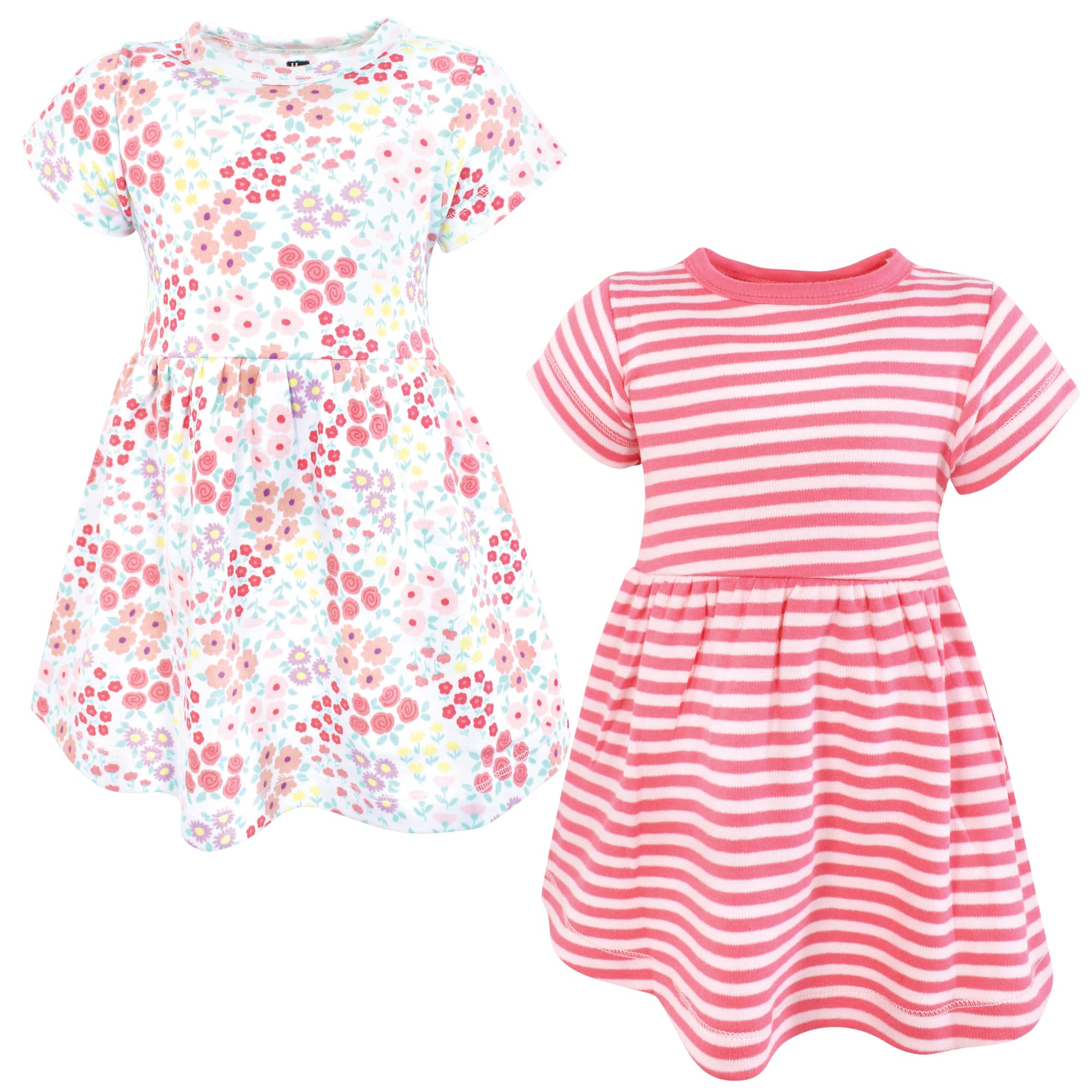 Luvable Friends Hudson-Vestiti Senza Maniche per Neonati, 2 Pezzi Bimba