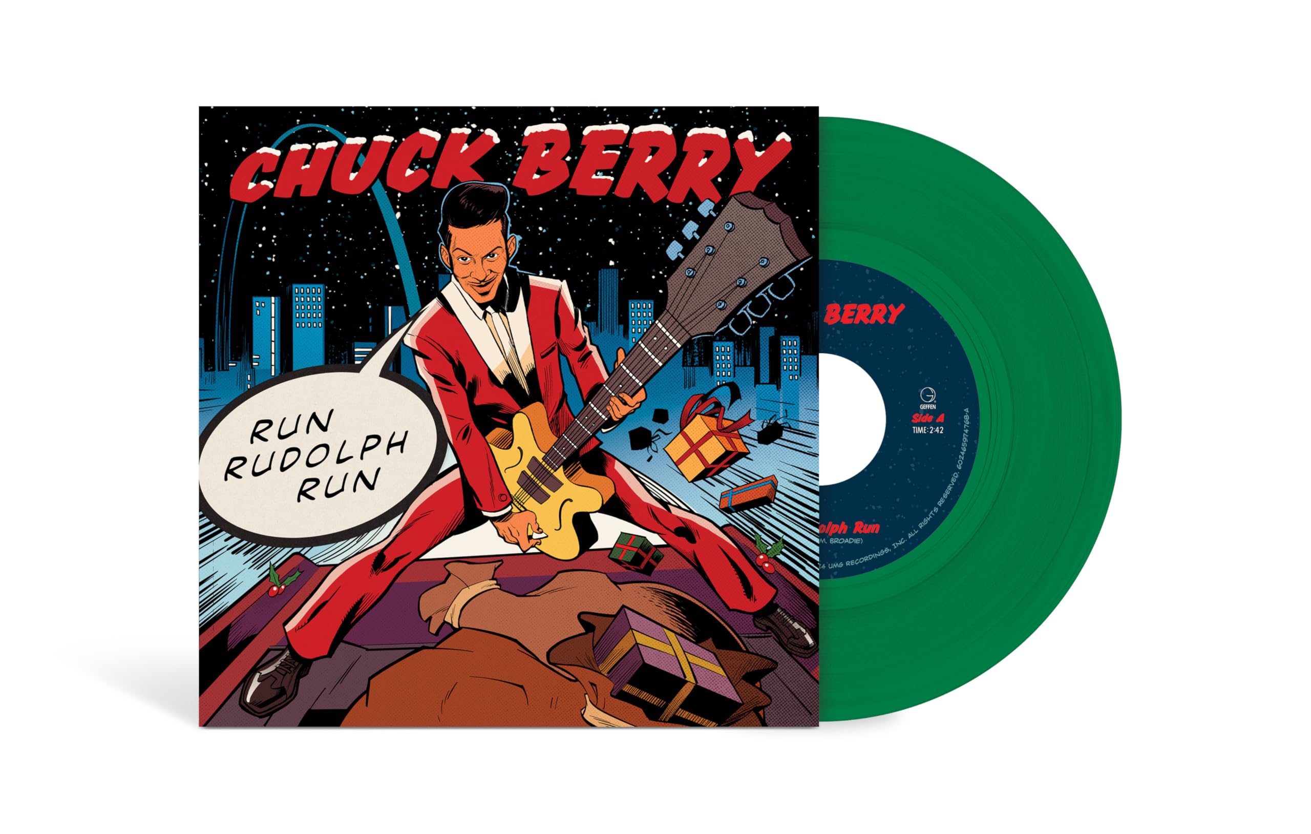 Run Rudolph Run[Evergreen 7" Single] [Vinyl LP] [VINYL]