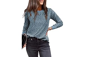 Womens Casual Polka Dots Tops: Embracing the Essence of Fall Fashion 2023