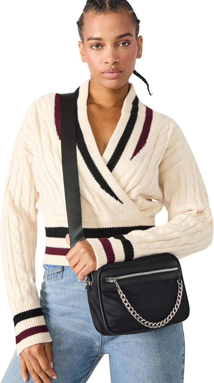 Madden Girl WINNIE Crossbody Bag, Black - Image 6