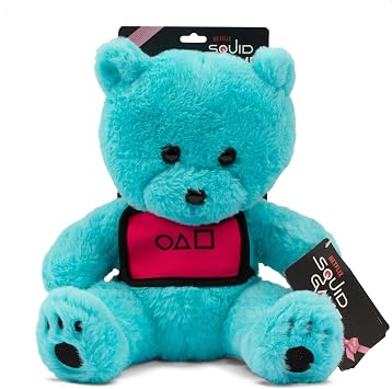 Grandi Giochi - Squid Game Plush Bear with Dalgona 28 cm - QUD04010