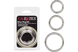 CalExotics 3-Piece Metal Cock Rings Set