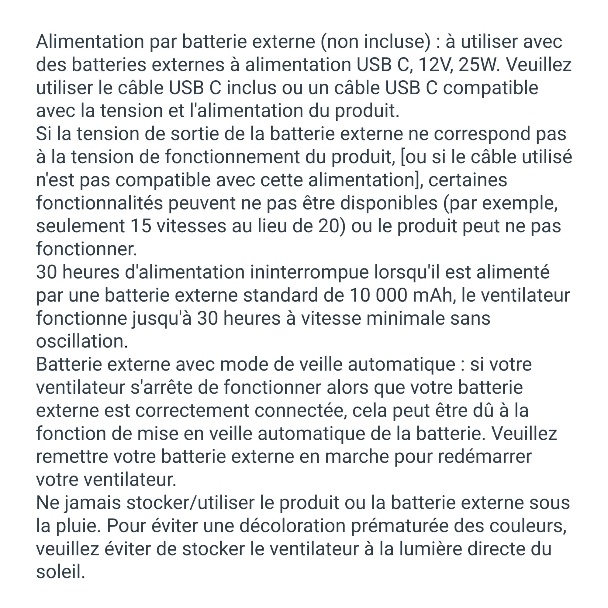 Rowenta Turbo Silence Compact 3D Nomad, Rafraîchissement Intense et Silencieux, Adaptabilité Batterie Externe, Compact, QV5050F0