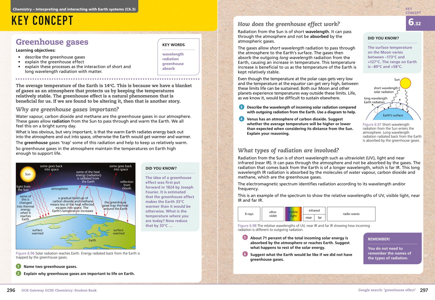 OCR Gateway GCSE Chemistry 9-1 Student Book