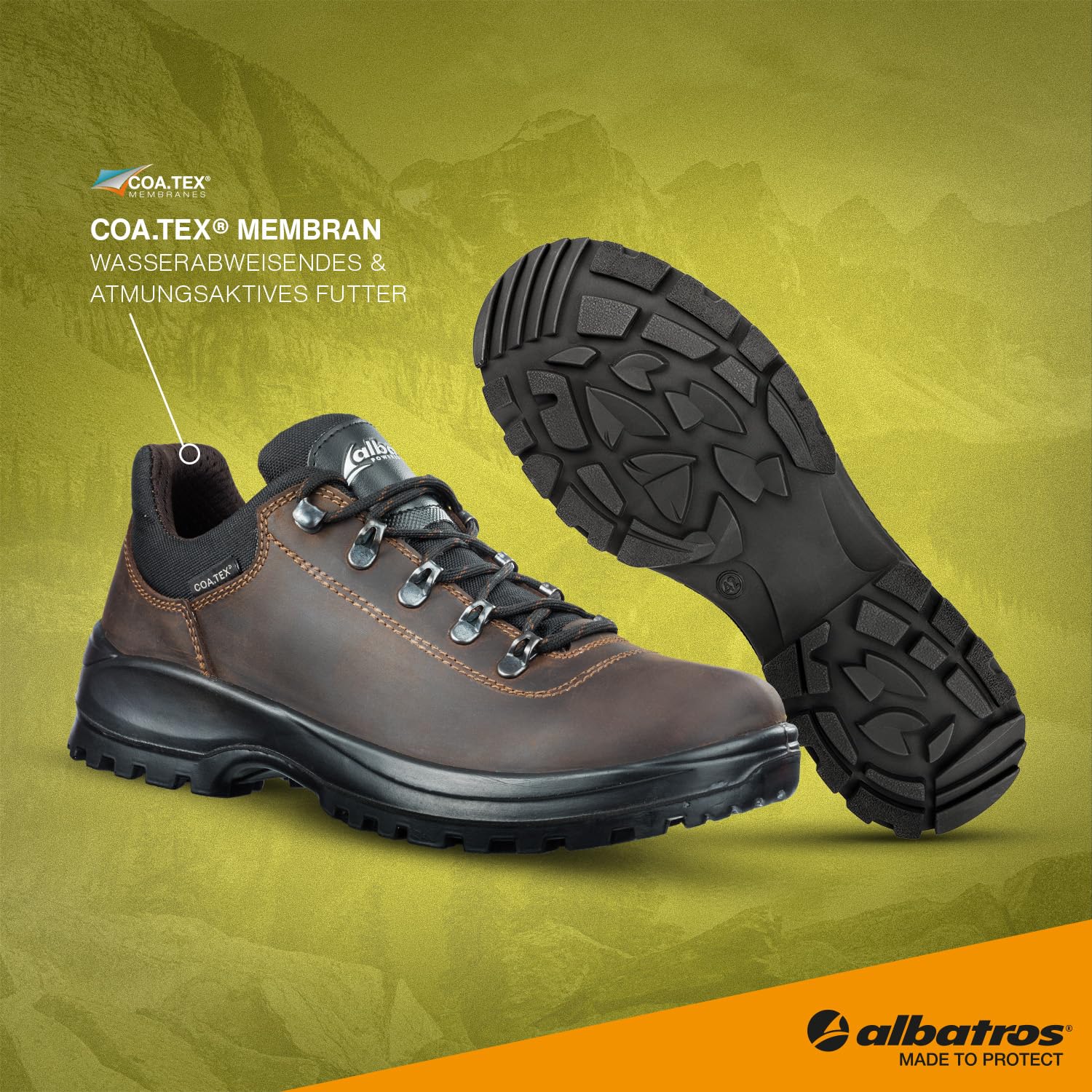 Albatros Eiger CTX Low Trekkingschuh Gr. 44