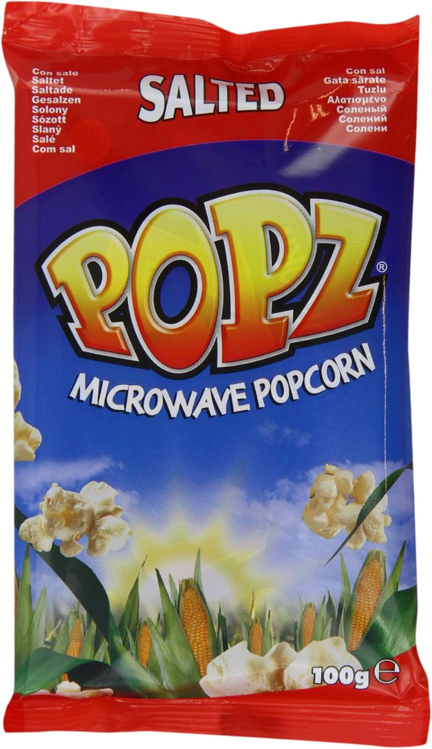 Popz Salted Flavoured Popcorn Pack of 15 Amazon.co.uk Grocery