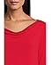 Liverpool Los Angeles 3/4 Sleeve Draped Neck Knit Top - #4 of 5