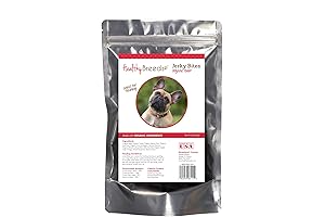 Healthy Breeds French Bulldog Jerky Bites Beef Recipe Dog Treats 5 oz