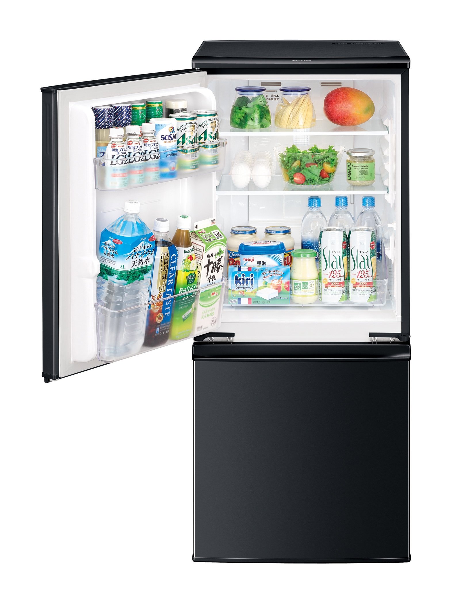 Amazon.co.jp: シャープ 冷蔵庫 つけかえどっちもドアタイプ 147L 
