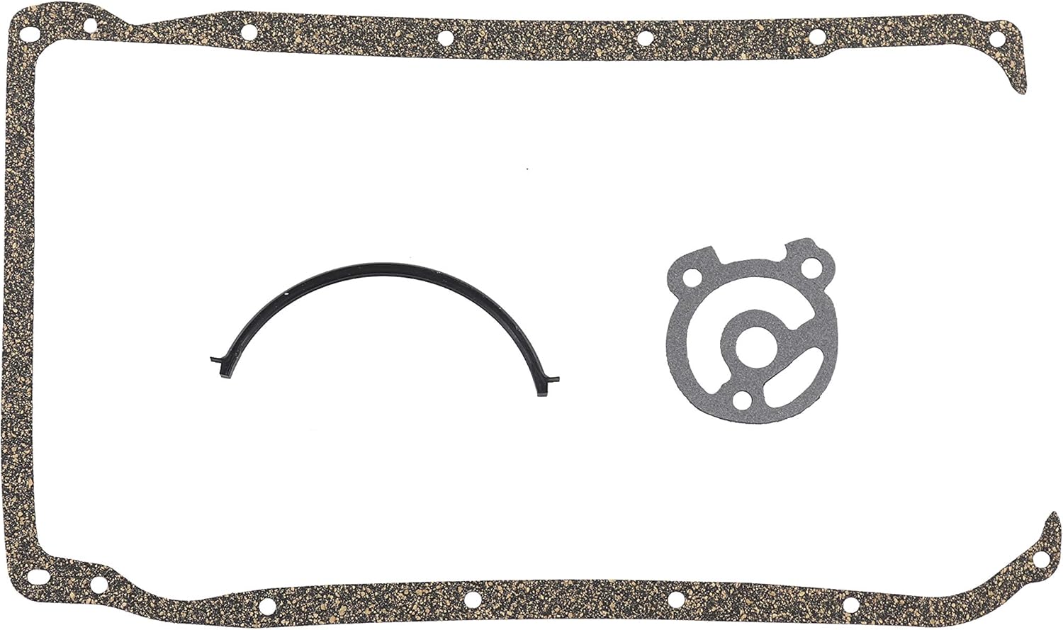 DNJ PG328 Oil Pan Gasket for 1987-2003 / Buick, Chevrolet, GMC, Isuzu, Oldsmobile, Pontiac/Beretta, Cavalier, Century, Corsica, Cutlass Ciera, Firenza / 2.0L, 2.2L / OHV / 8V / VIN 1, VIN 4, VIN 5