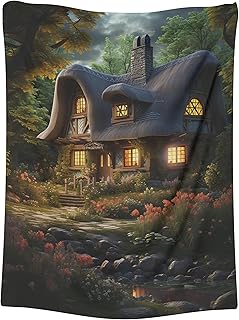 CAPITUNEISKINEPA Cottagecore Living Blanket Gift Cute Blankets for Teen Girls Couch Blanket 50