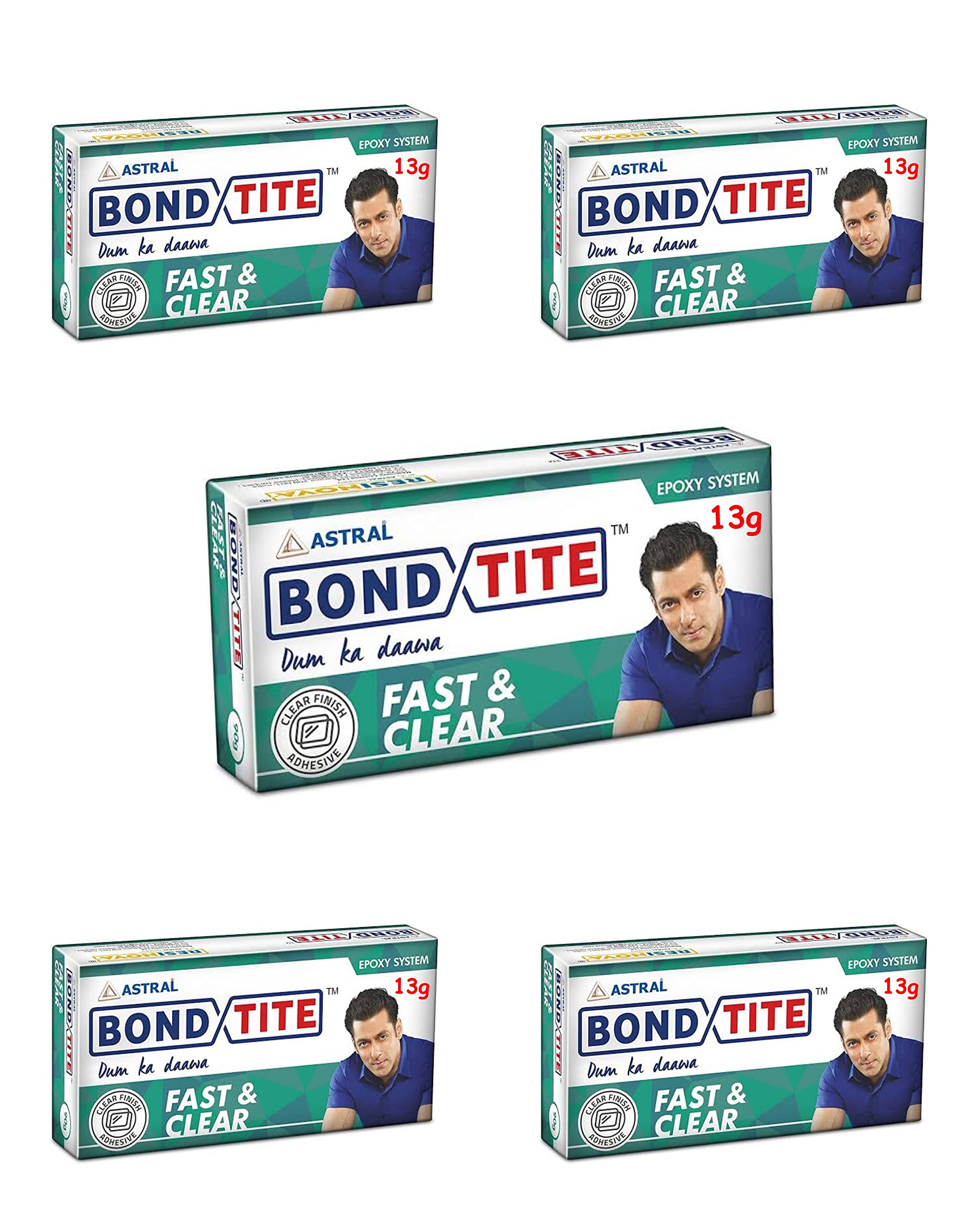 Shyam Sarowar Astral Bondtite Fast & Clear Epoxy Adhesive (13g) Pack of 5 Adhesive (B0BRYDLD6D) Amazon Price History, Amazon Price Tracker