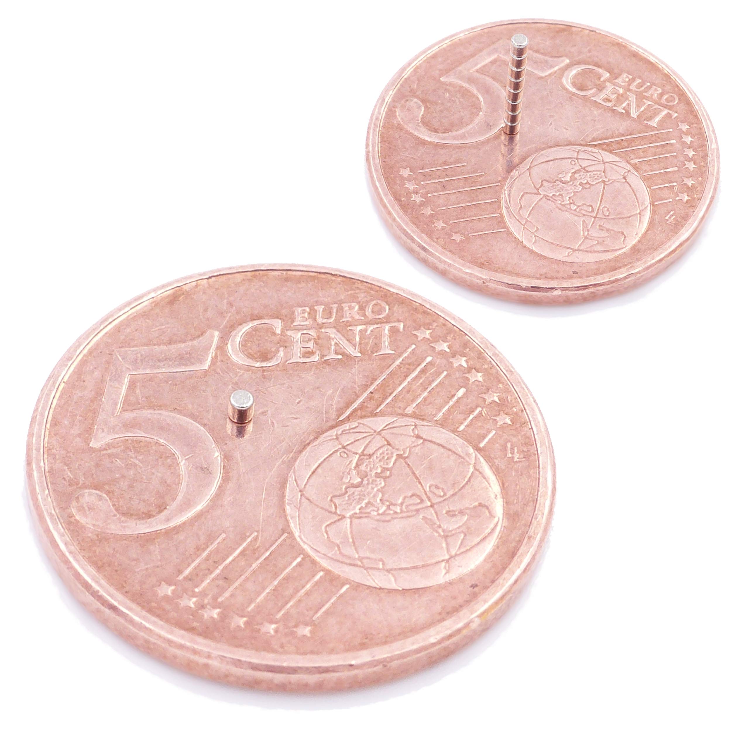 75 Mini Magneti Al Neodimio N52 – 6x2 Mm, Ultra Potenti, Per Modellismo, Foto E Fai-da-te - 2