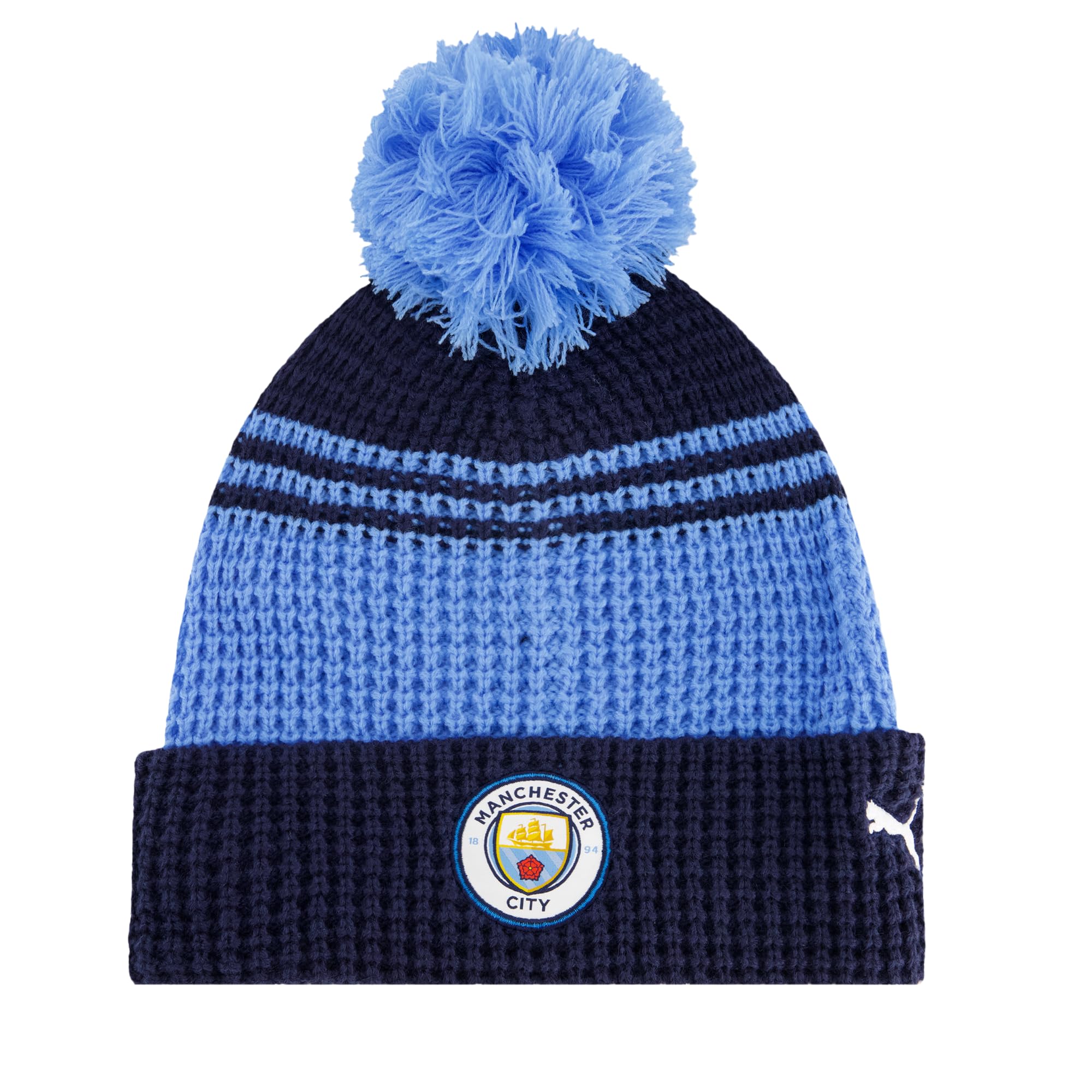PUMA Manchester City Mid Crown Pom Beanie 2025/26 - Navy - One Size