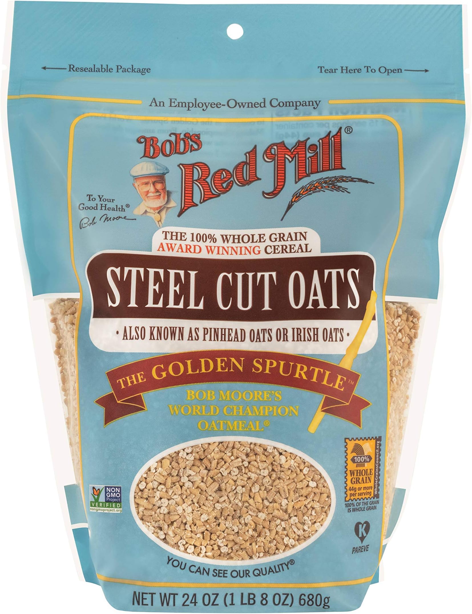 Bob’s Red Mill 10 Grain Hot Cereal, 25 Ounce, Pack of 4