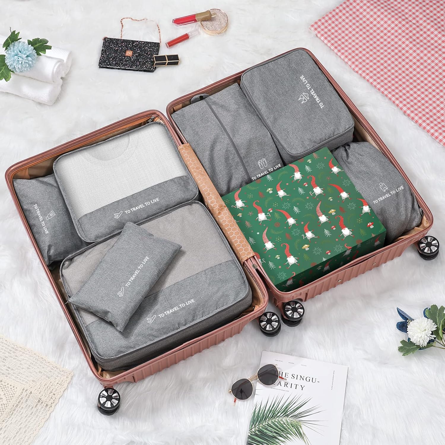 Buy Packing Cubes For Suitcases 7 Set Packing Cubes For Travel