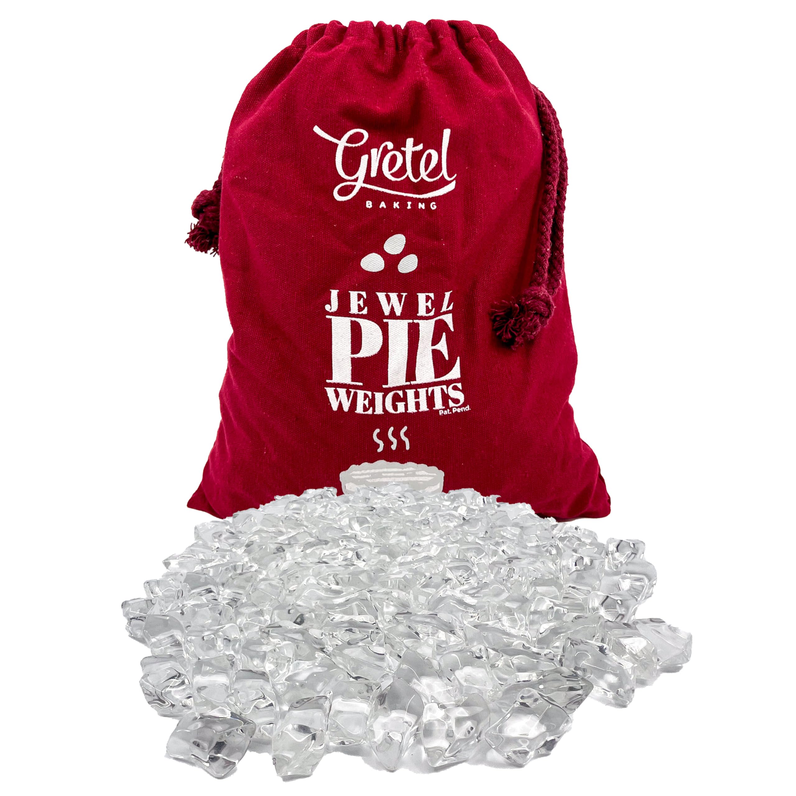 Jewel Glass Pie Weights - Sparkling & Dust-Free -1