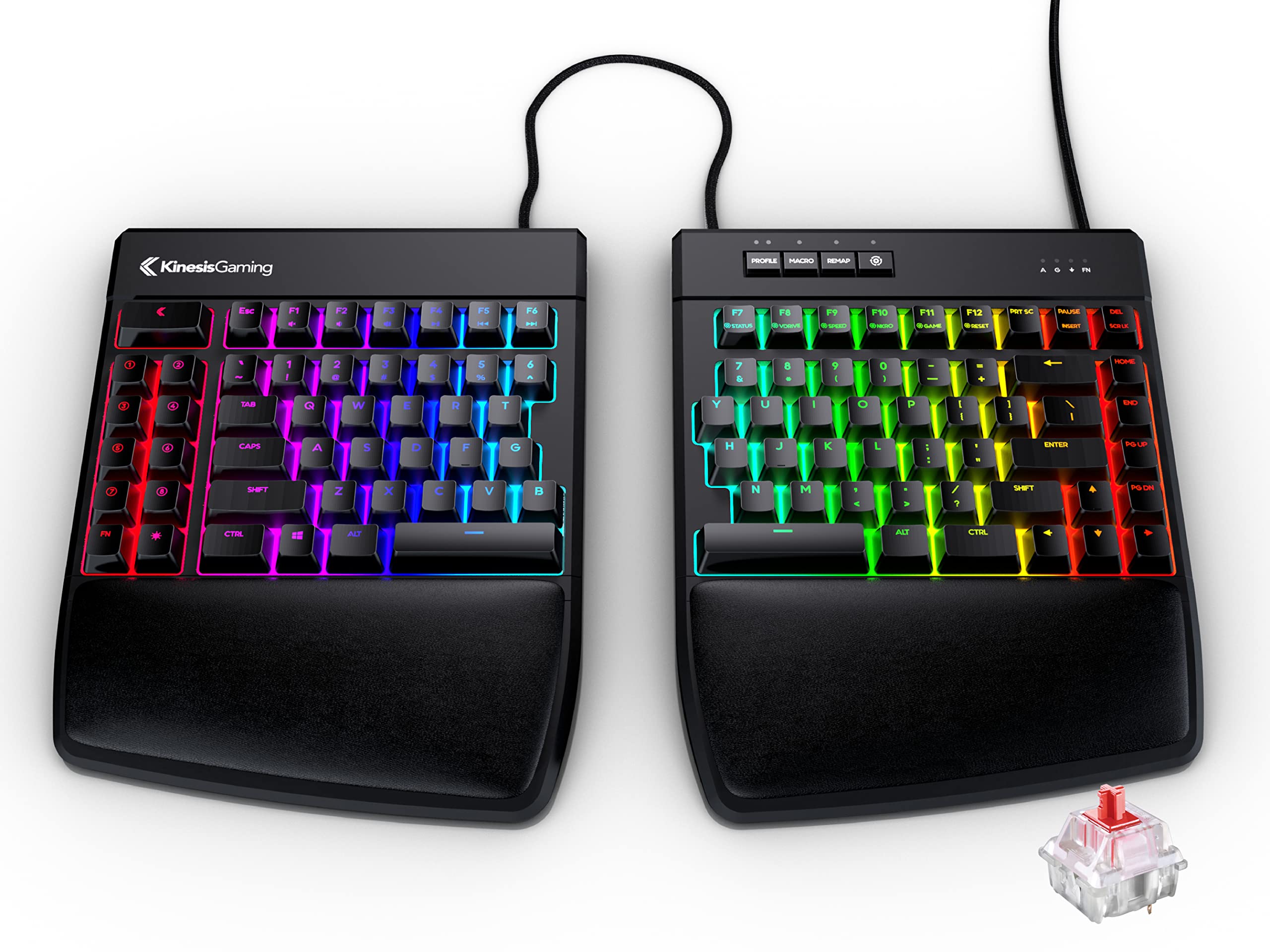 Buy KINESIS Gaming Freestyle Edge RGB Split Mechanical Keyboard