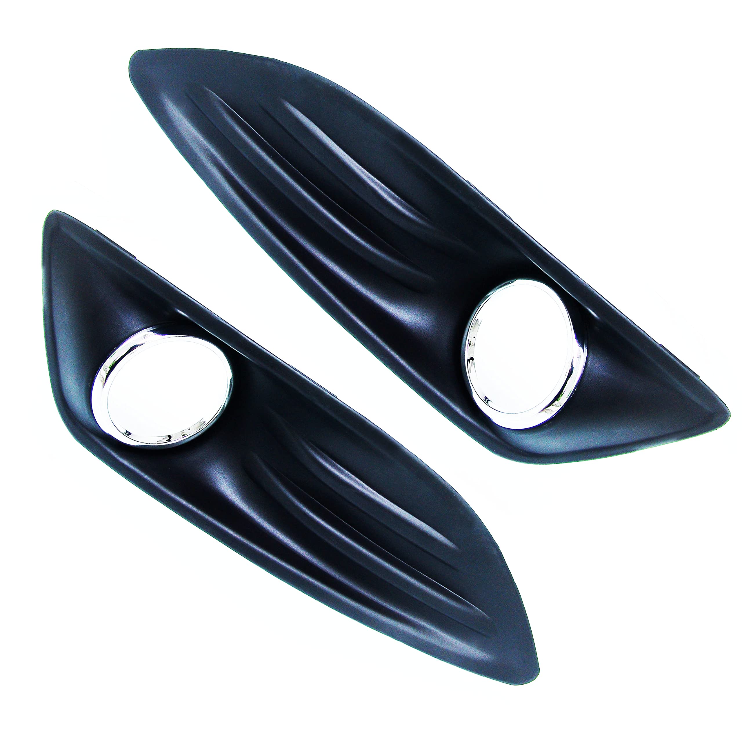 UNDERGROUND PARTS Pair Of Front Lower Fog Light Covers Grilles Left Passenger & Right Drivers Side for Ford Fiesta mk7