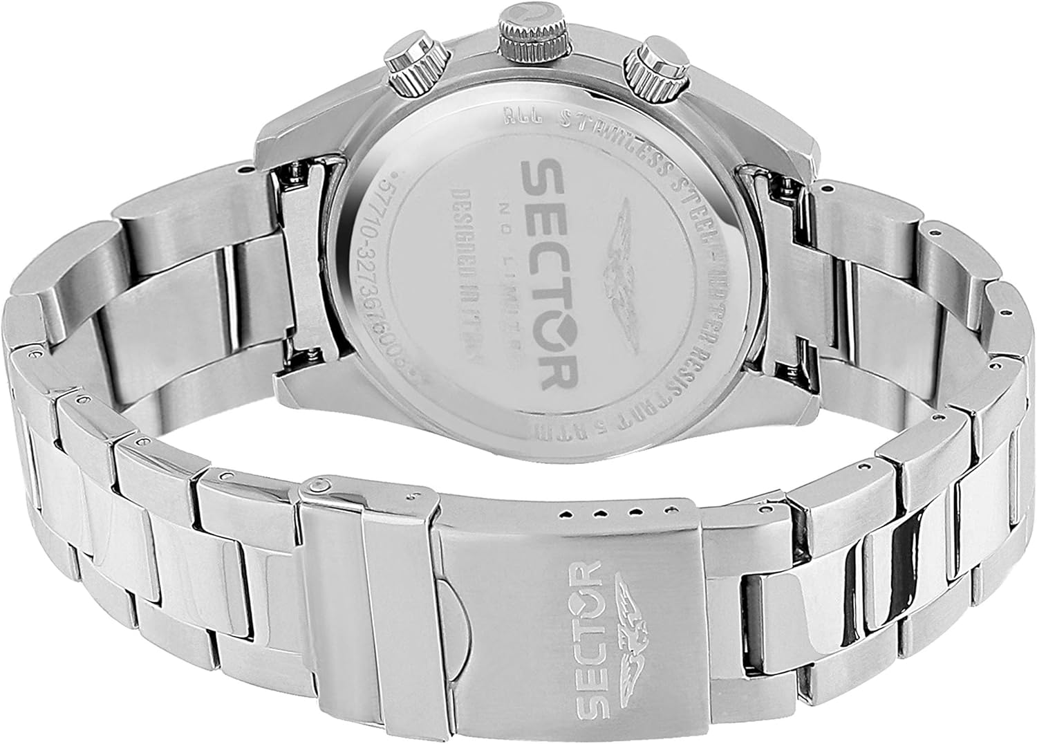 Sector No Limits Orologio da Uomo Analogico al Quarzo con Cinturino in Acciaio Inox – R3273676003 Sector No Limits Orologio da Uomo Analogico al Quarzo con Cinturino in Acciaio Inox – R3273676003