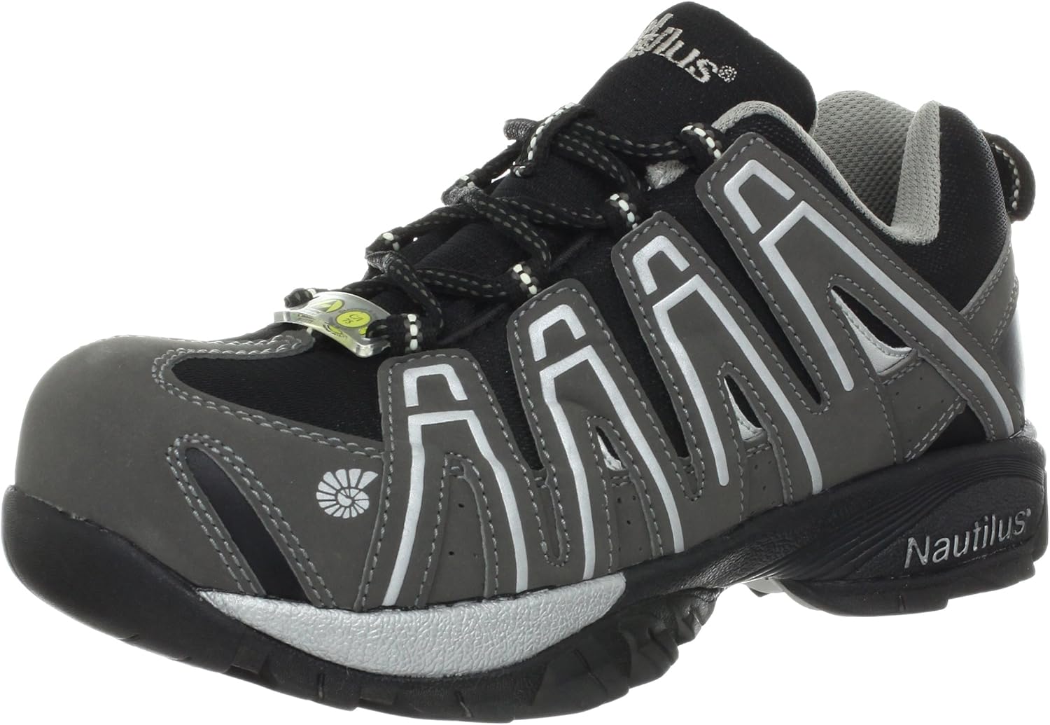 Nautilus Safety Footwear Mens 1340-m Industrial and Construction Shoes, Grey/Black, 10.5 US