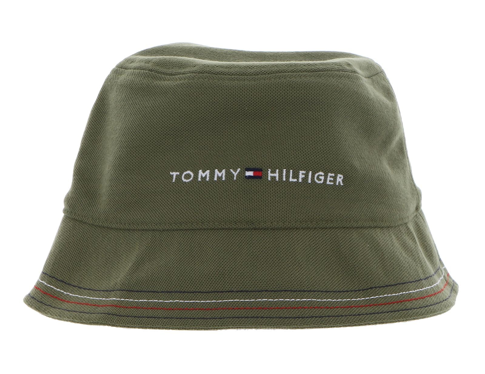 Tommy Hilfiger Unisex Green Th Skyline Bucket, One Size