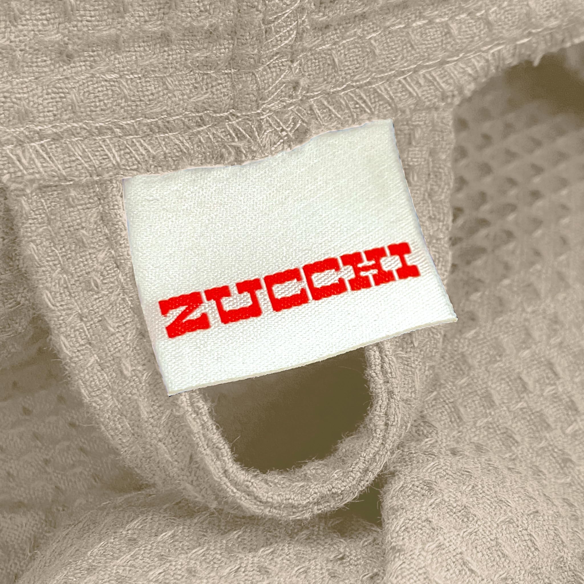 Albornoz de algodón con capucha Zucchi para unisex-adulto
