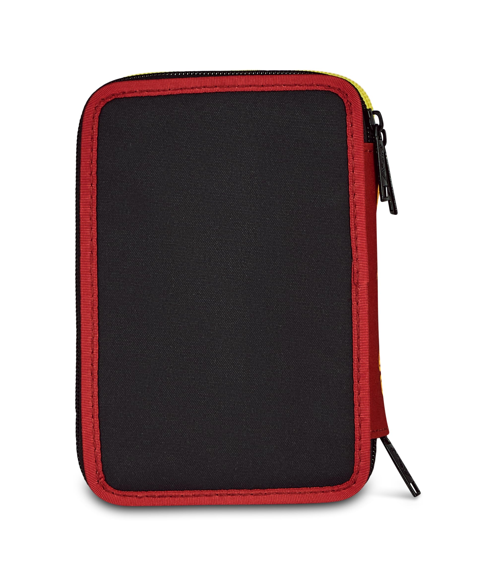 Seven Astuccio Scuola 3 Zip Roma, Rosso, Triplo Scomparto, 45 pezzi, Set cancelleria incluso, Accessori Zaino, Scuola elementare, Bambini e ragazzi, Calcio, Prodotto ufficiale