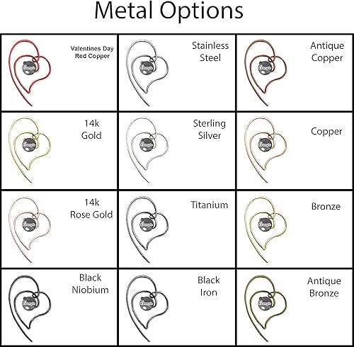 Miniatura 3 de Frosted Lime Green Sea Glass Spiral Heart 6mm Pendant in Steel, Copper, Bronze, Titanium, Sterling Silver, 14K Gold, Rose Gold, Handmade Valentine's