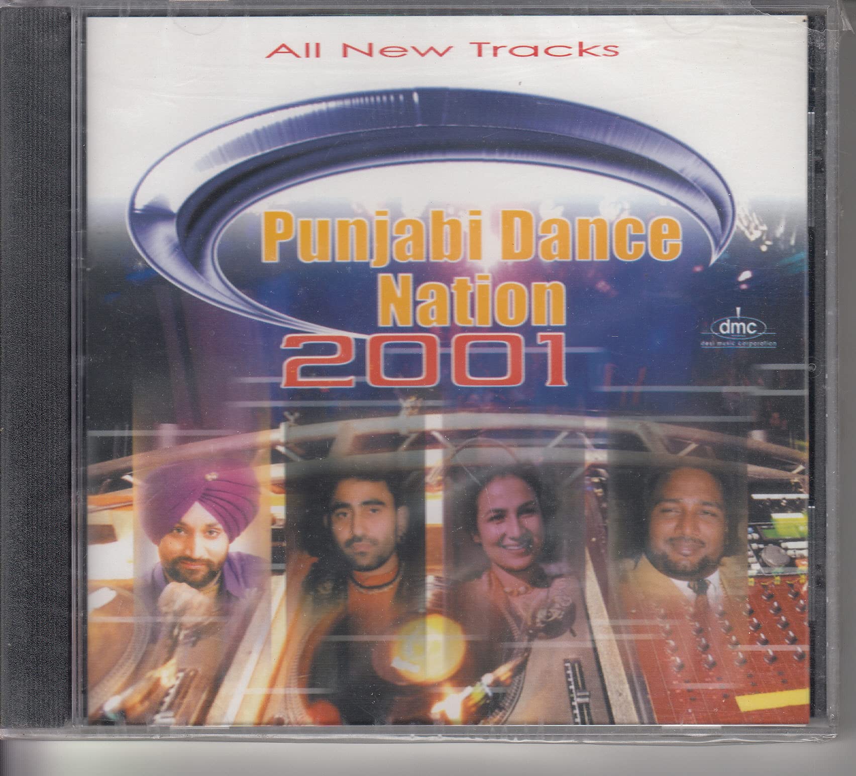 Punjabi Dance Nation Year 2001 - All New Tracks ( Desi Music Corporation, Made in England, First Edition)