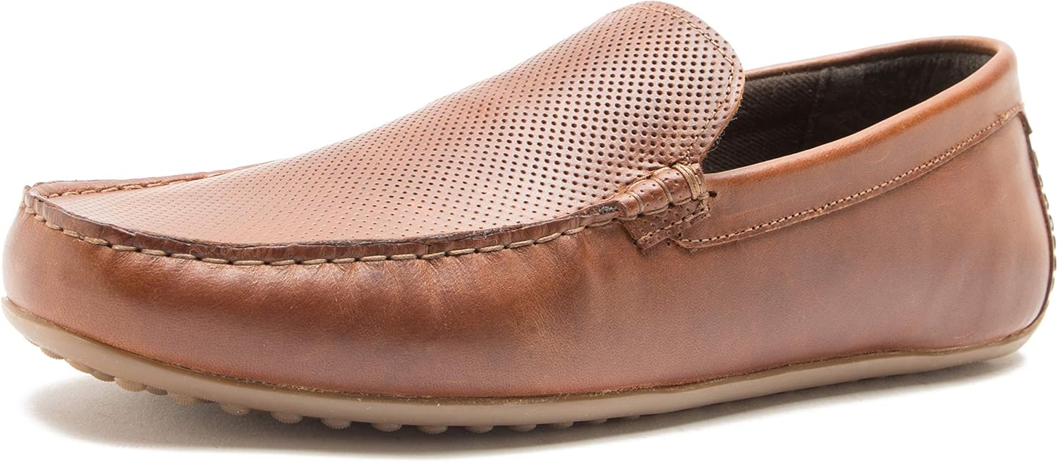 Red tape tan casual loafers Clearance