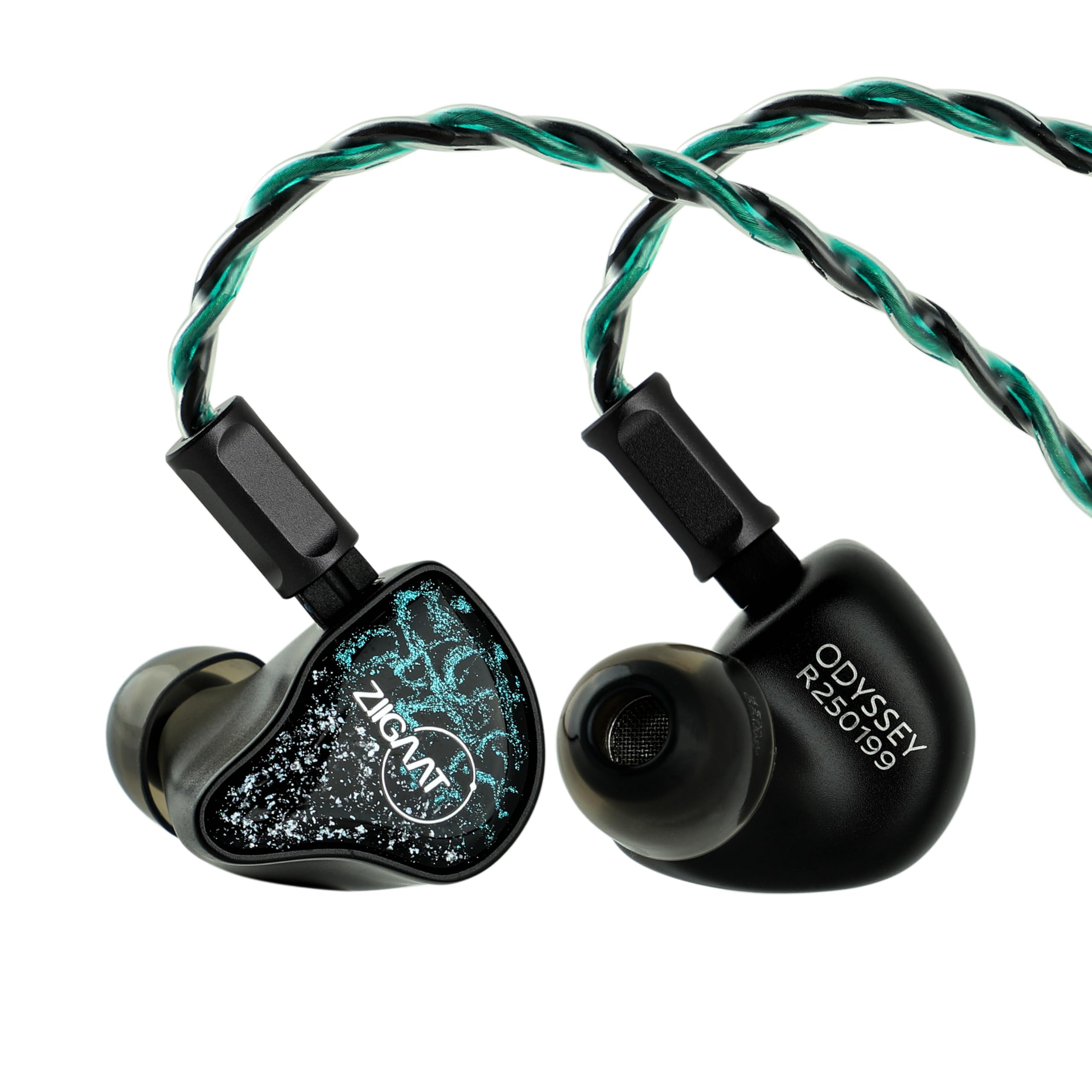 audio earbuds odyssey iem 2dd 3ba hi-fi metal
