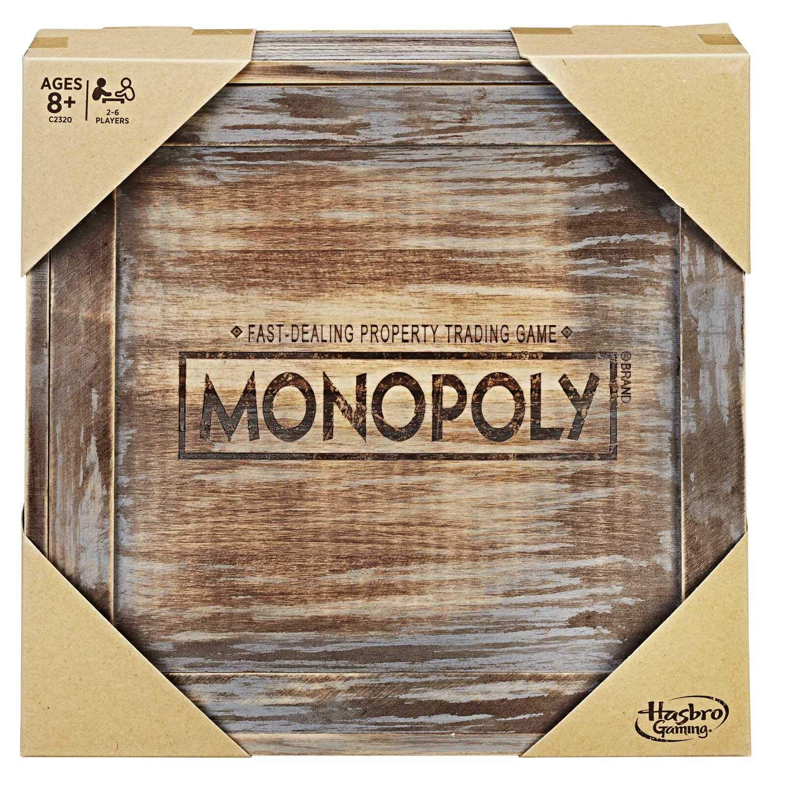 Hasbro Gaming Monopoly Spiel Rustic Series Edition (englische Version)