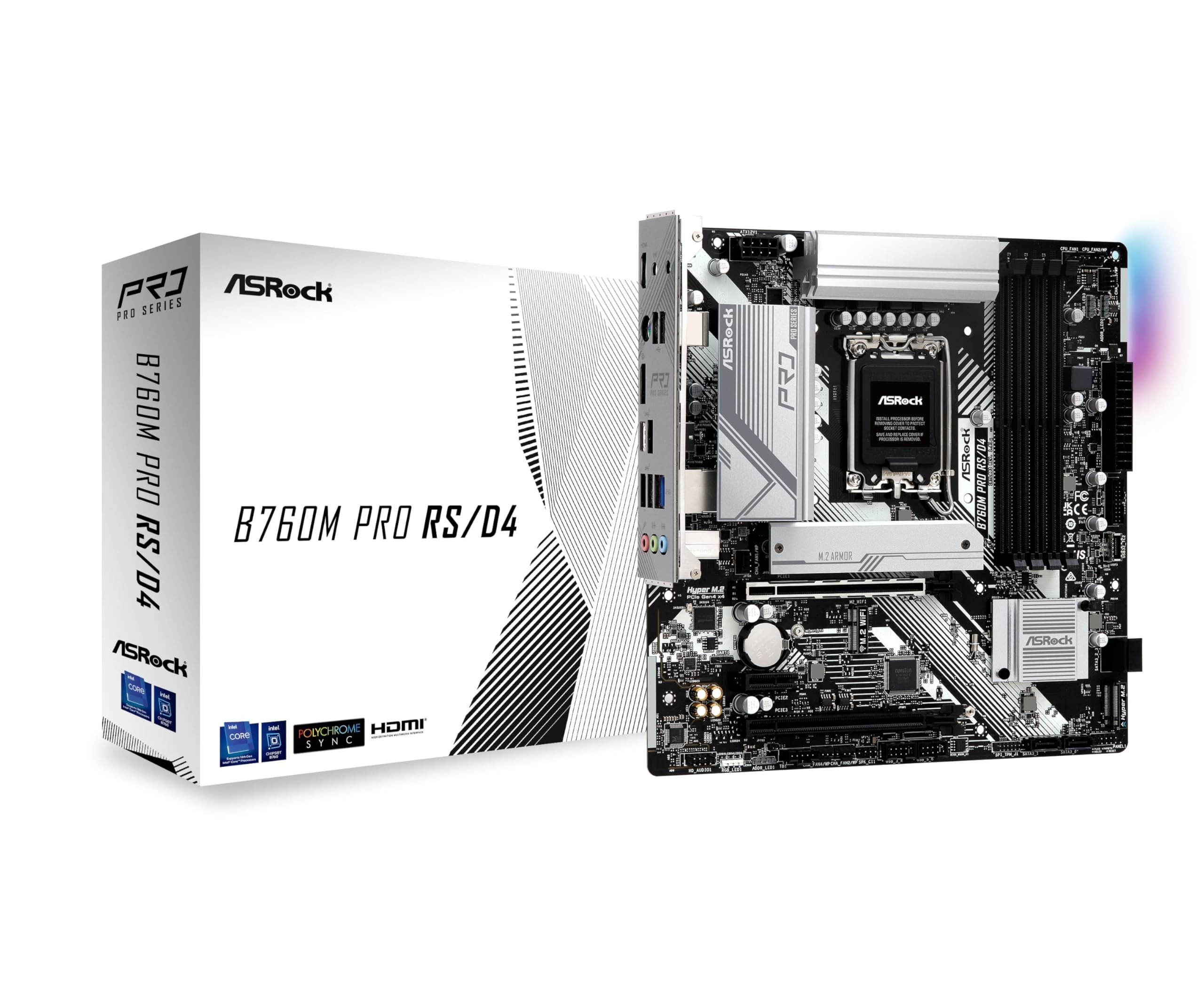 Amazon | ASRock マザーボード B760M Pro RS/D4 Intel 第12世代 ・ 13 