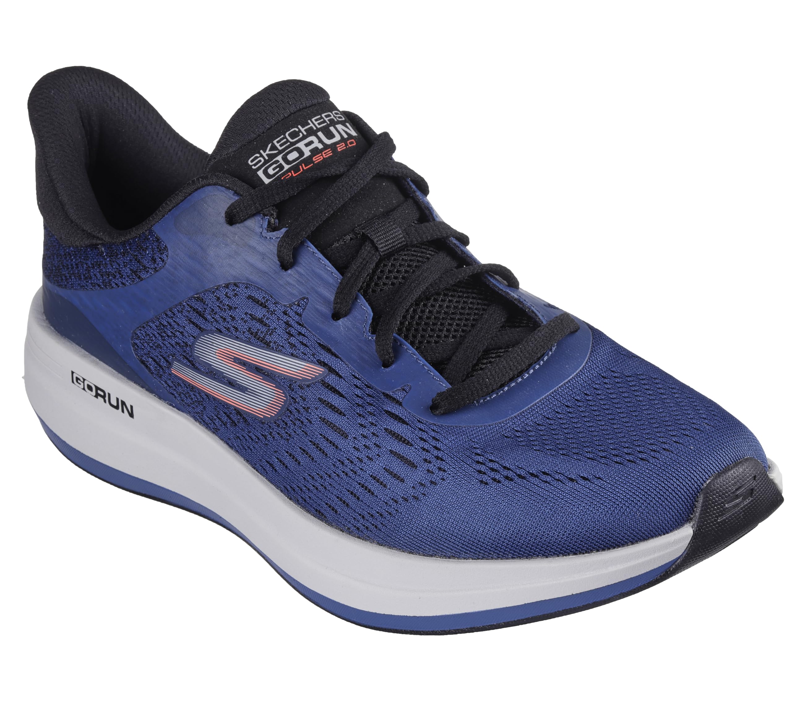 Skechers GO Run Pulse 2 Running Shoes for Mens, Navy Coral- 220541-NVCL (B0CZLKVL7K) Amazon Price History, Amazon Price Tracker