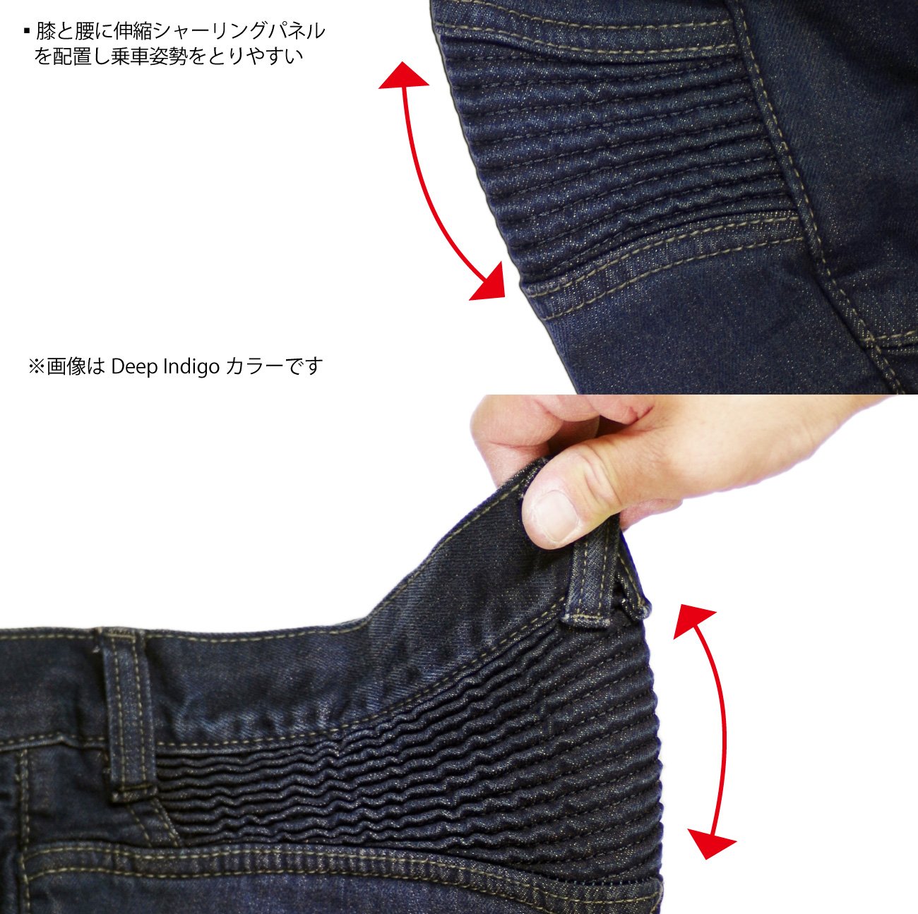 Amazon | コミネ(KOMINE) バイク用 スーパーフィットプロテクトレザー 
