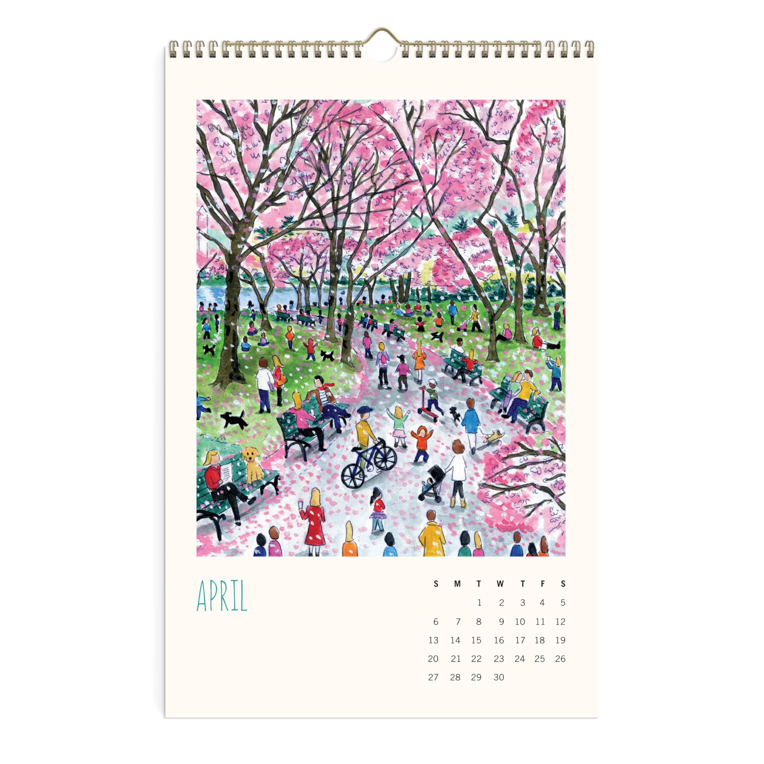 Michael Storrings 2025 Wall Calendar, Multicolor, 6"W x 4.5"H - Image 3