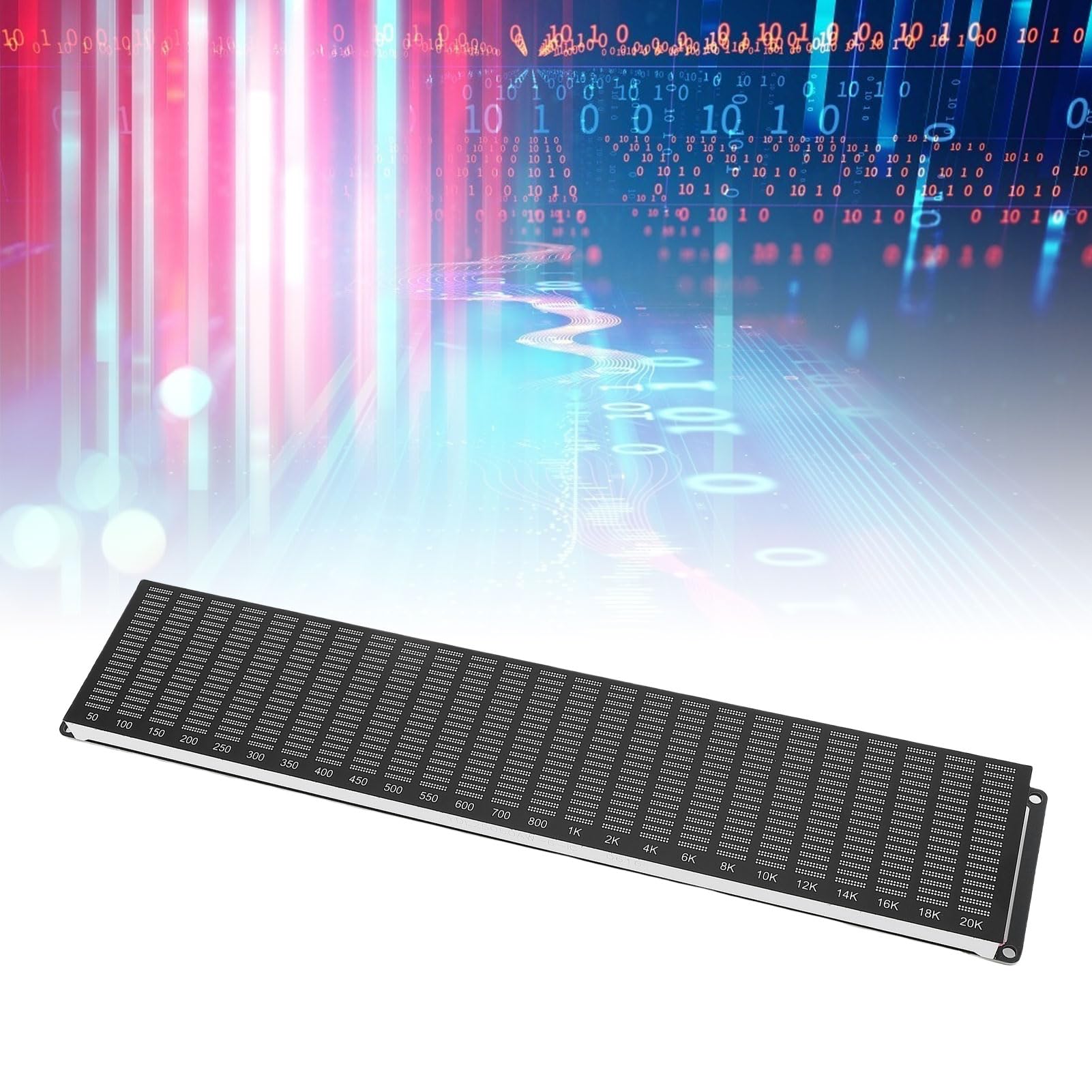 Generic Analizator Widma Dźwięku Zegara Bezprzewodowy Analizator Odbioru Muzyki Bluetooth do Domowego Biura, Podwójne Wejście do Samochodu, łatwa Konfiguracja dla Wszystkich Użytkowników (#2)
