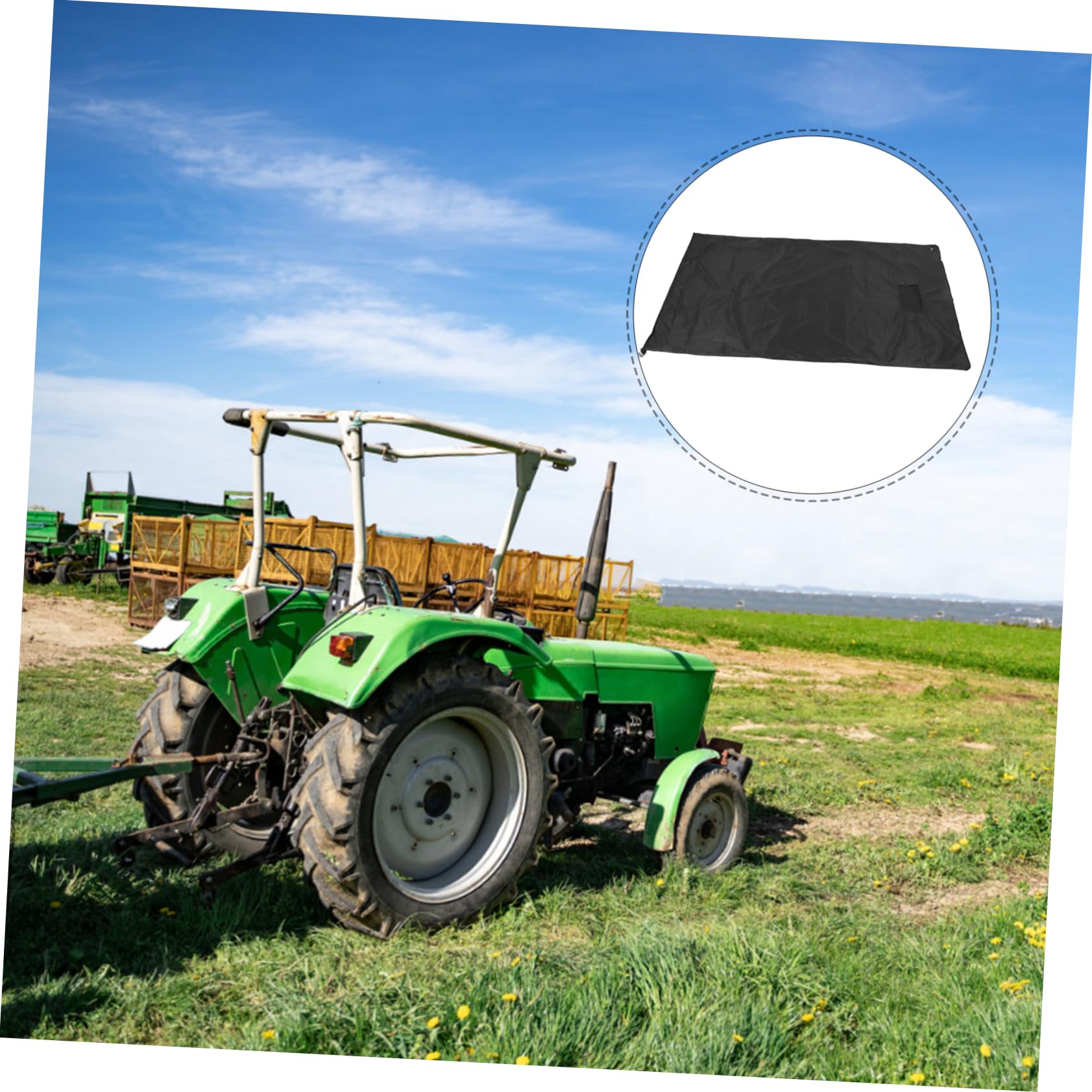 NUOBESTY Bolsa De Almacenamiento para Tractor para Jardín Patio para Desechos De Jardín Sobres Bolsas para Césped Pequeñas Bolsas De Almacenamiento para Exteriores Bolsa De