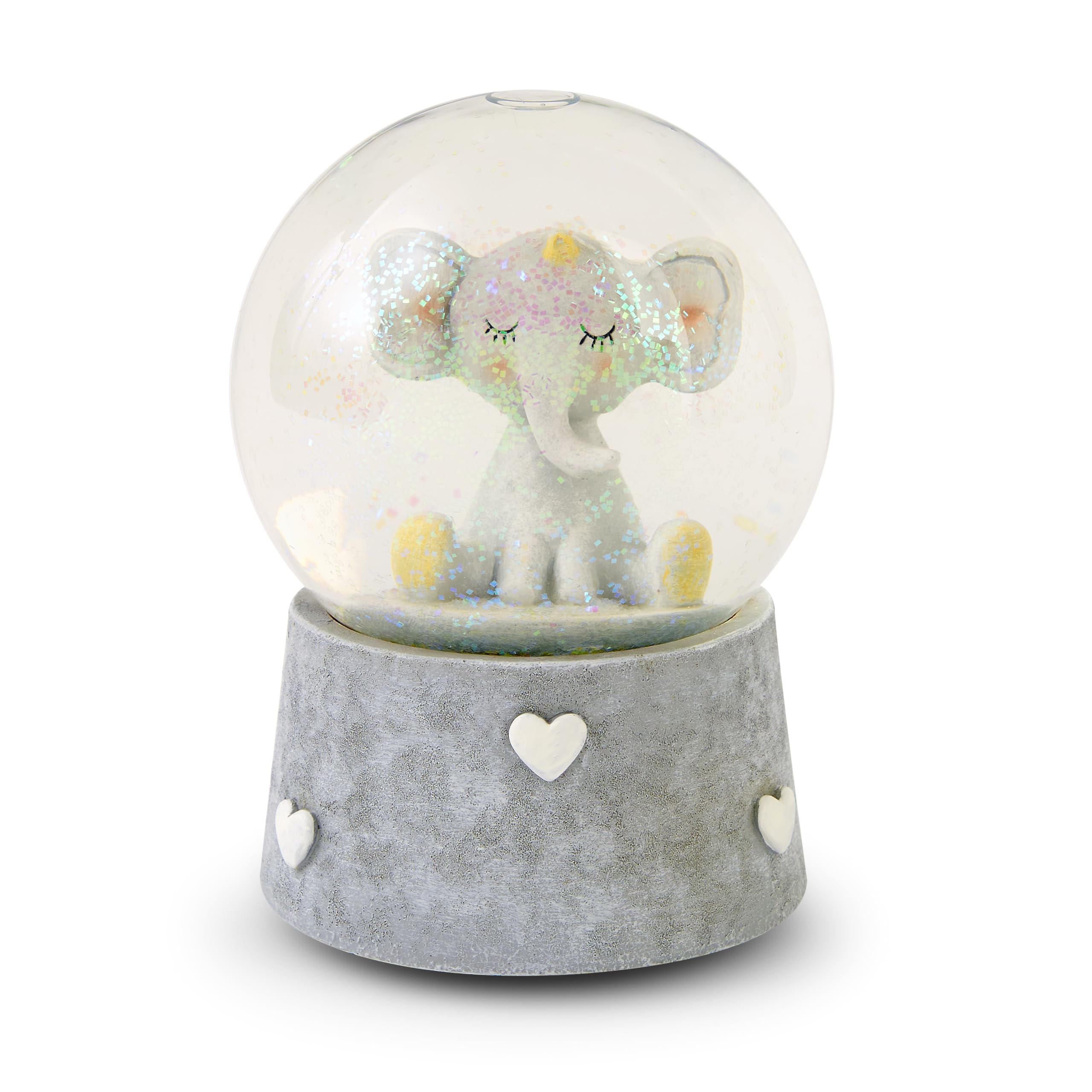 Mousehouse Gifts Cute Elephant Snow Globe Music Box for Kids Boys and Girls