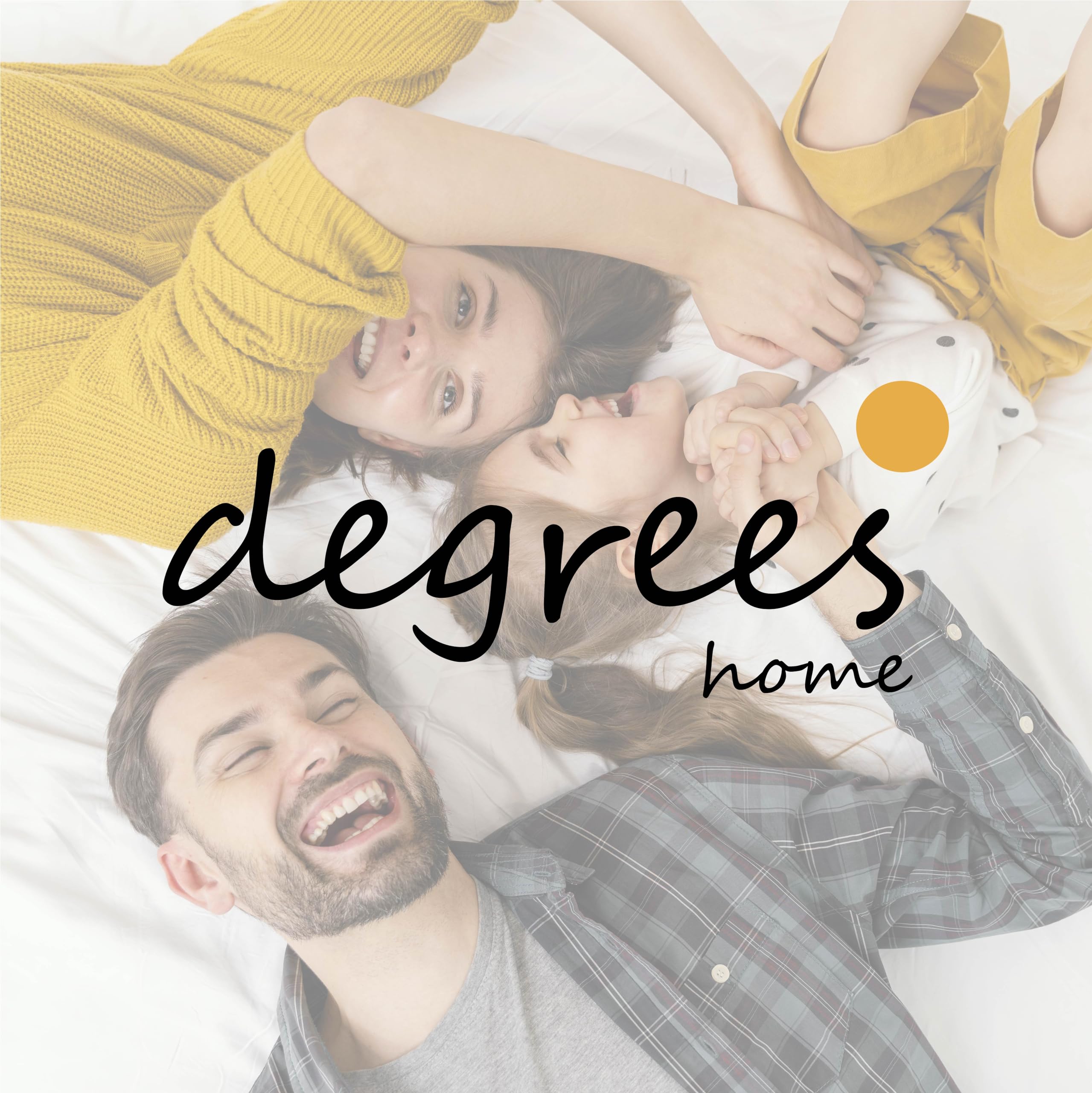 Degrees Home Premium – Set Lenzuola 4 Pezzi in Microfibra Spazzolata (140X190) – Lenzuolo con Angoli, Lenzuolo Piatto e 2 Federe 70X50 – Extra Morbido, Anti-Piega e Certificato Oeko-Tex