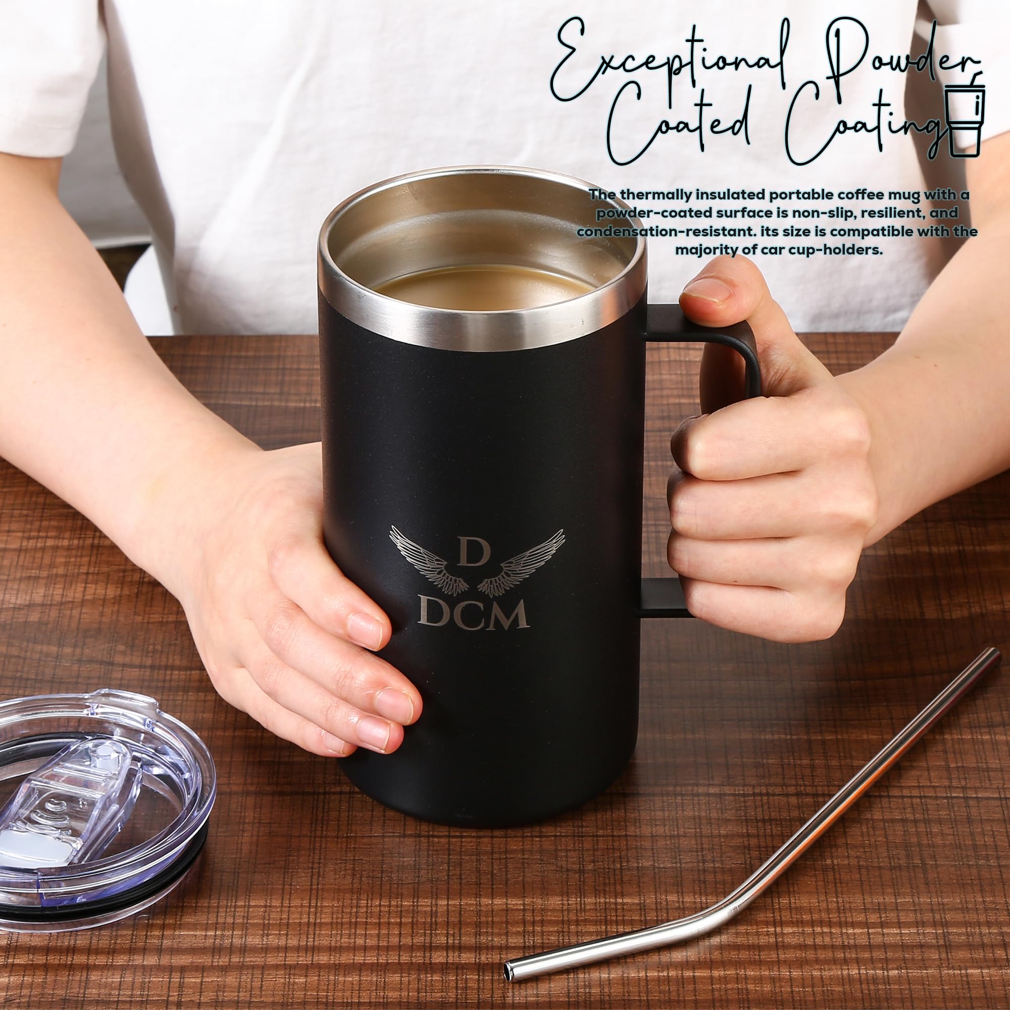 Eau Portable Isotherme Qui Tient Dans Le Porte-gobelet, Tasse à