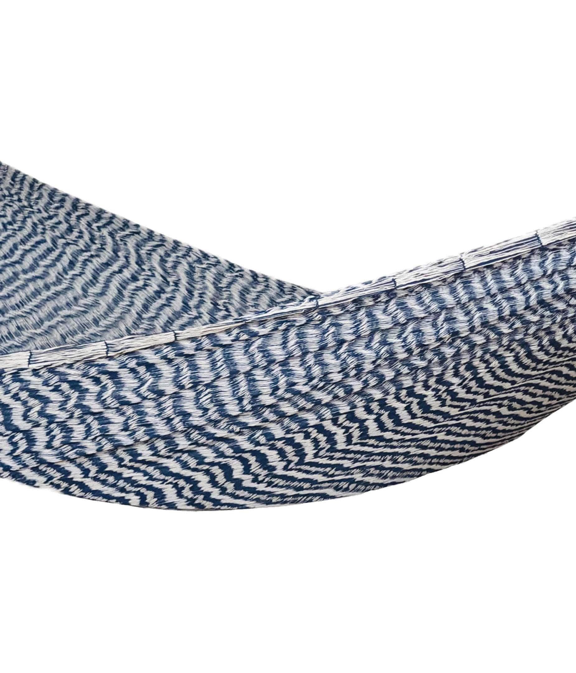 Solea XL Netzhängematte, luftiges Baumwollnetz, ergonomisch dehnbar, 260 cm breit, 400 cm lang, 100% Handarbeit (Nautica XL)