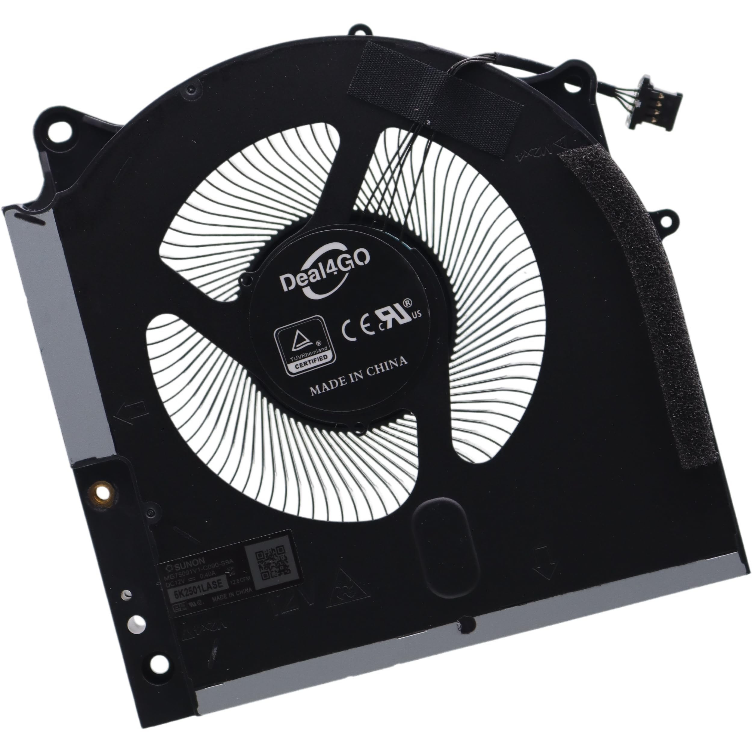Ventilateur GPU MG75091V1-C090-S9A Remplacement Alienware M17 R5 AMD 2022 Solution Bruit