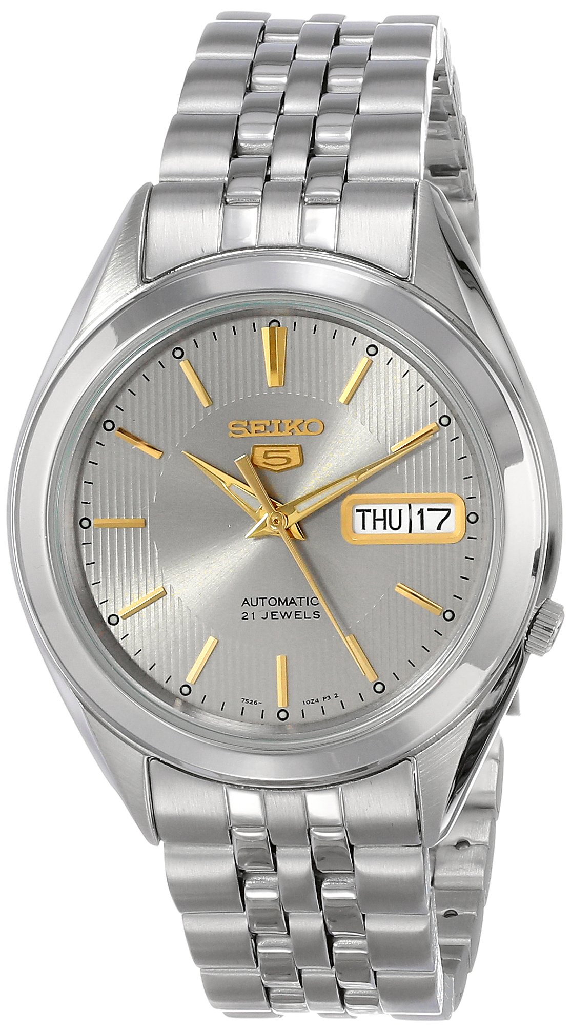 Seiko 5 - SNKL19 - Montre Homme - Automatique - Bracelet Acier