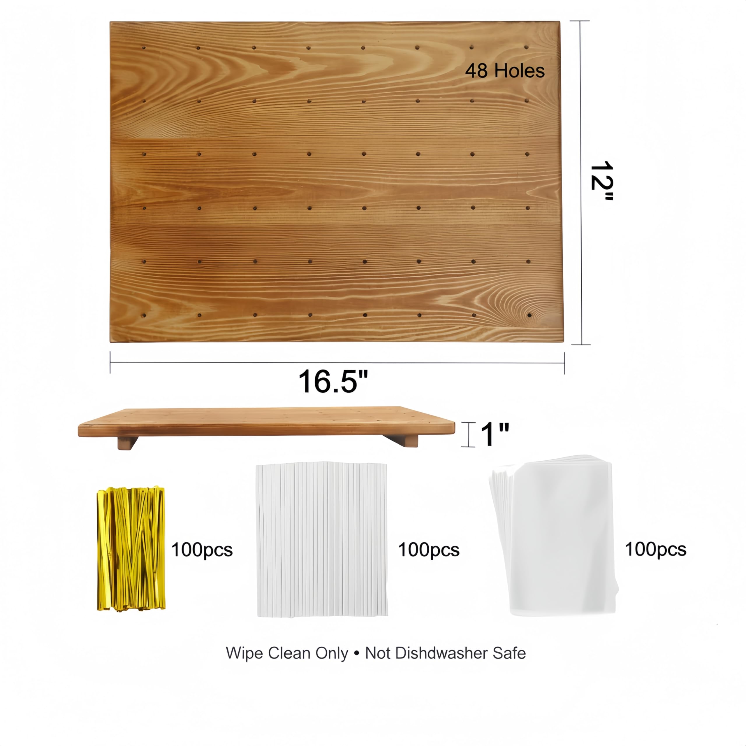 Supporto per cake pop in legno - espositore per cake pop - porta cake pop - supporto per lecca-lecca - porta lecca-lecca - Italia