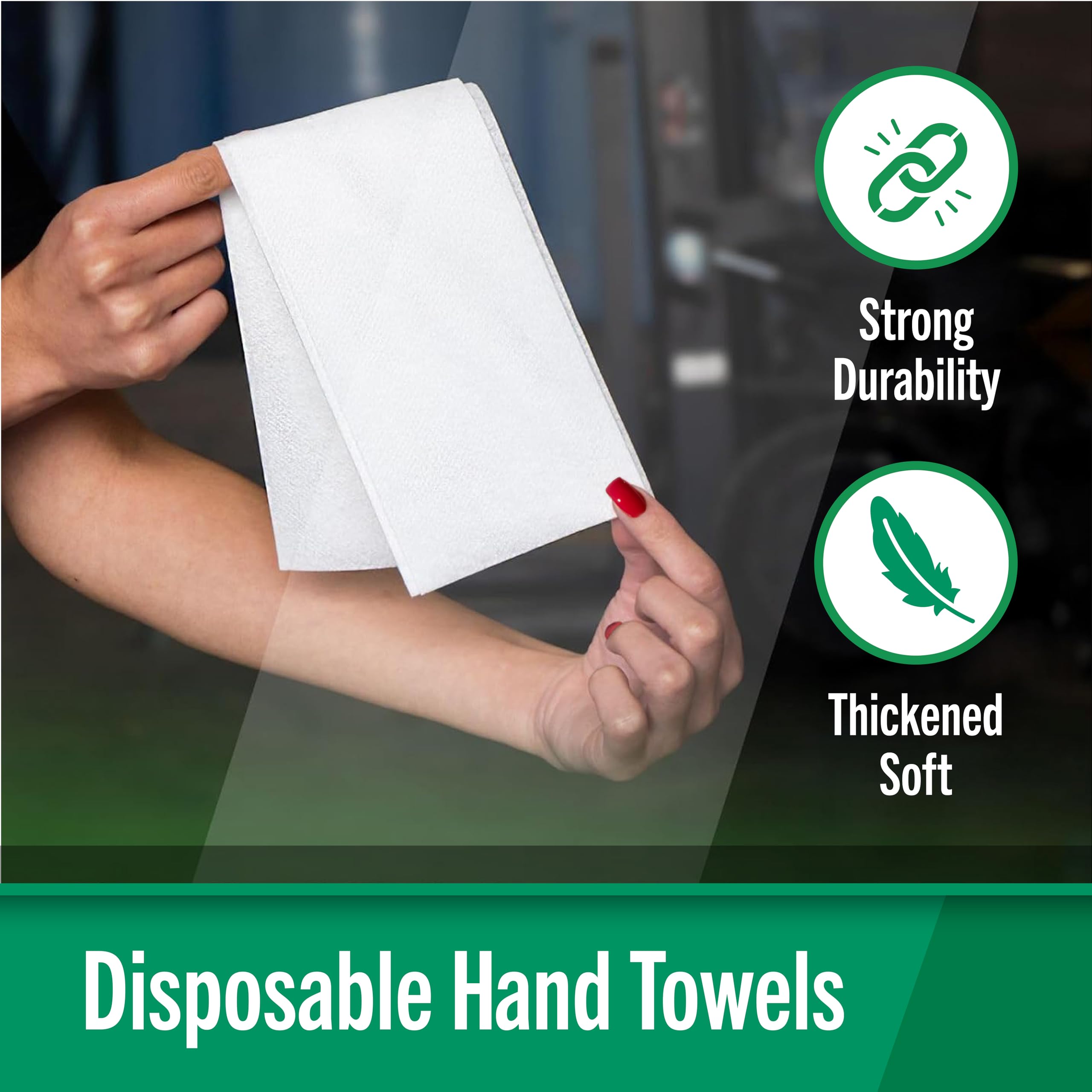 600 asciugamani usa e getta effetto lino (30,5 x 41,9 cm) per bagno, cucina, feste, matrimoni, ristoranti o eventi, tovaglioli usa e getta morbidi e assorbenti