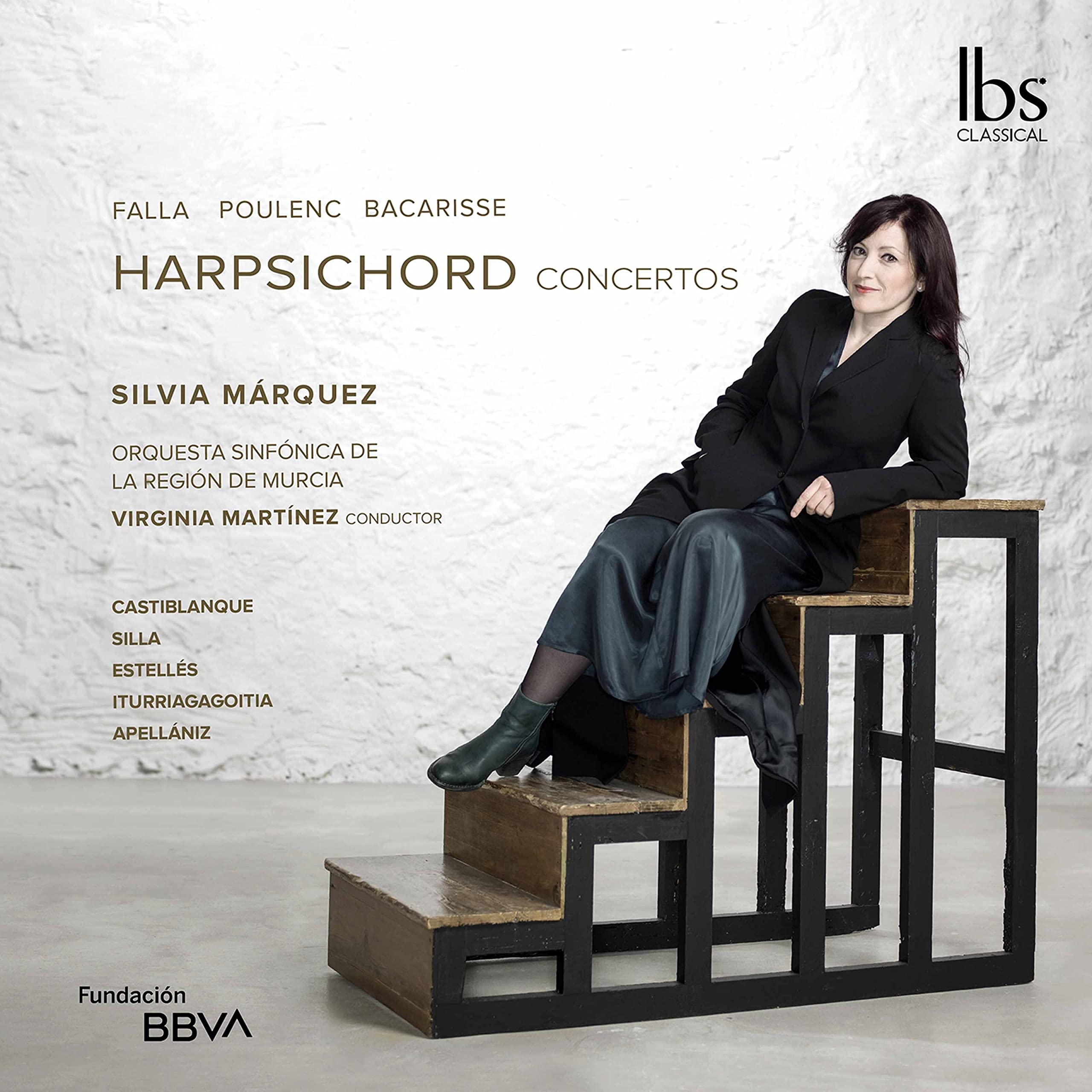 Manuel de Falla, Francis Poulenc, Salvador Bacarisse: Harpsichord Concertos
