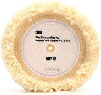 3M Perfect It 05719 Wool Compound Pad, 9 inch